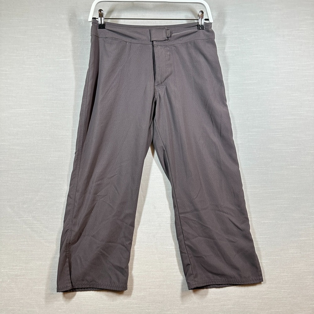 Patagonia Pants Womans 4 Purple Capri Outdoor Hiking Adjustable Waist Gorpcore